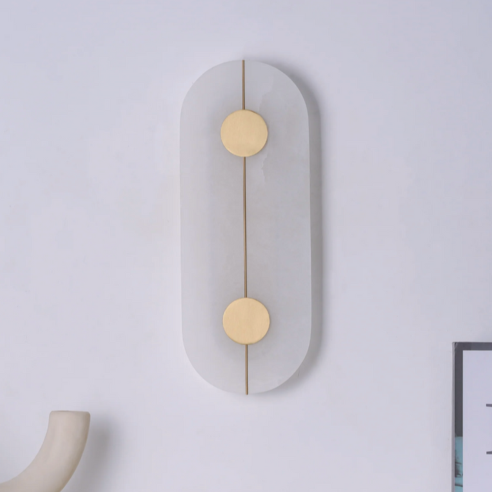 MARBLE ECLIPSE WALL LAMP