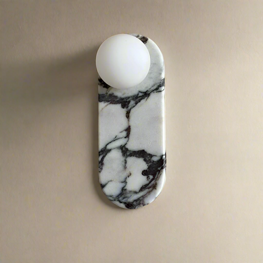 MARBLE PILL WALL LAMP