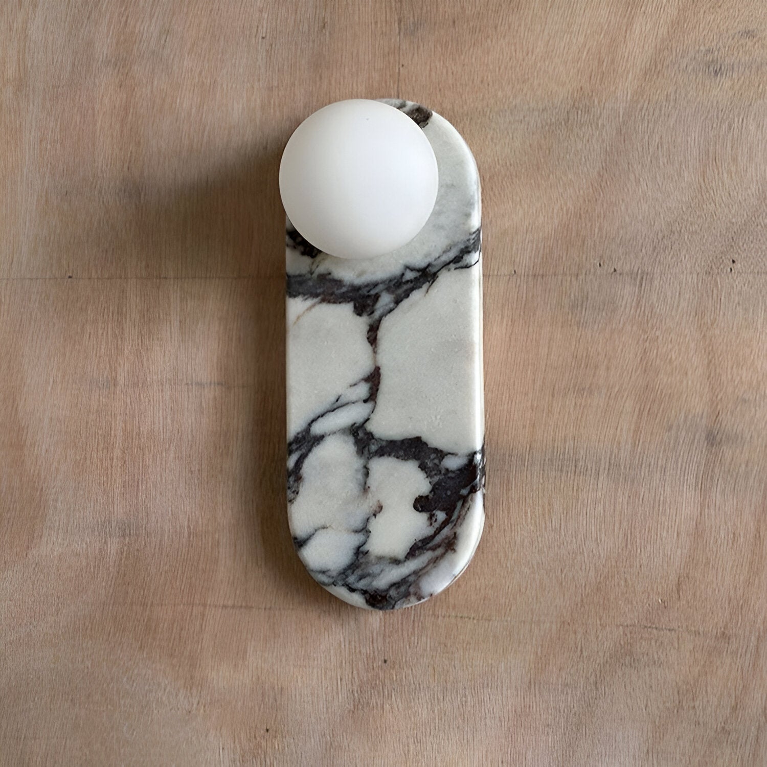 MARBLE PILL WALL LAMP