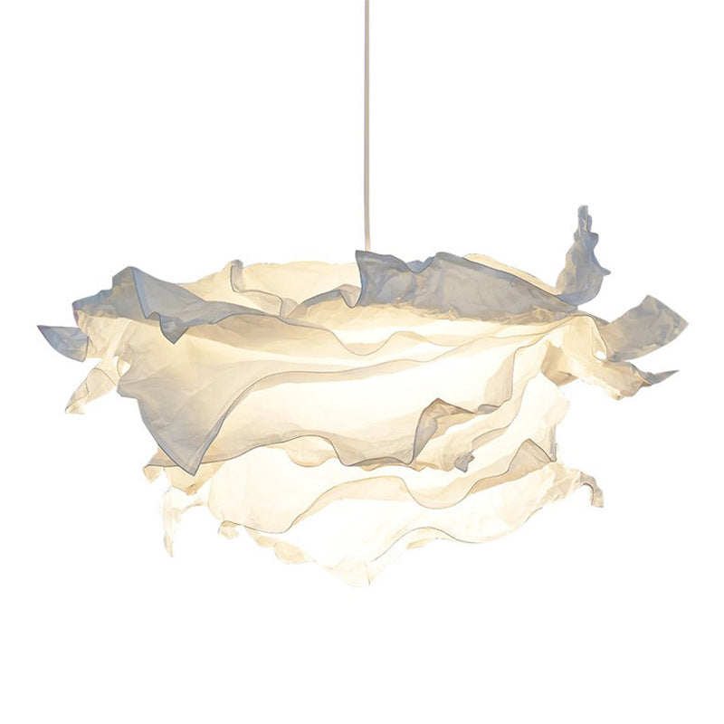 PENDENTE PAPER CLOUD — Luz Suspensa para Sala de Jantar Japandi