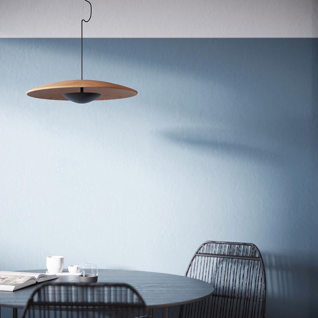 Ginger Nordic Metal Pendant Light