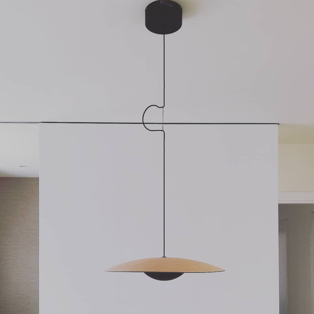 Ginger Nordic Metal Pendant Light