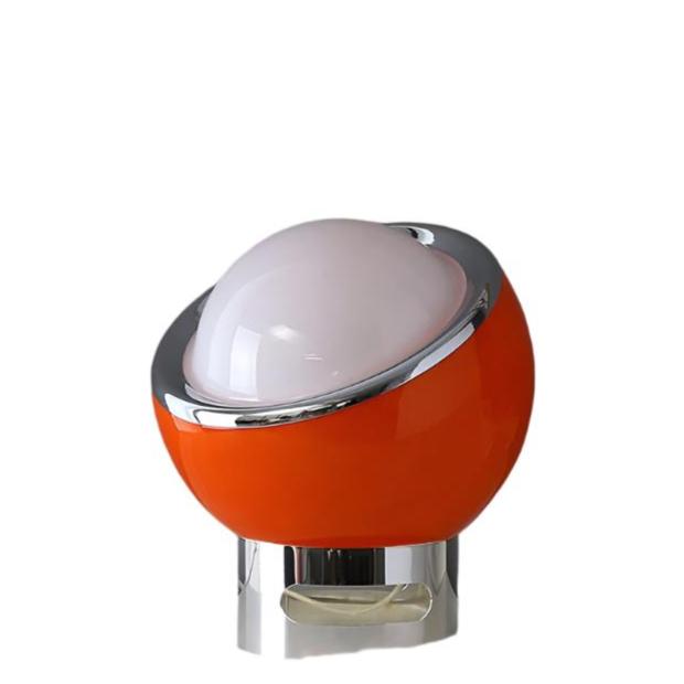 RETRO ORANGE ORB TABLE LAMP