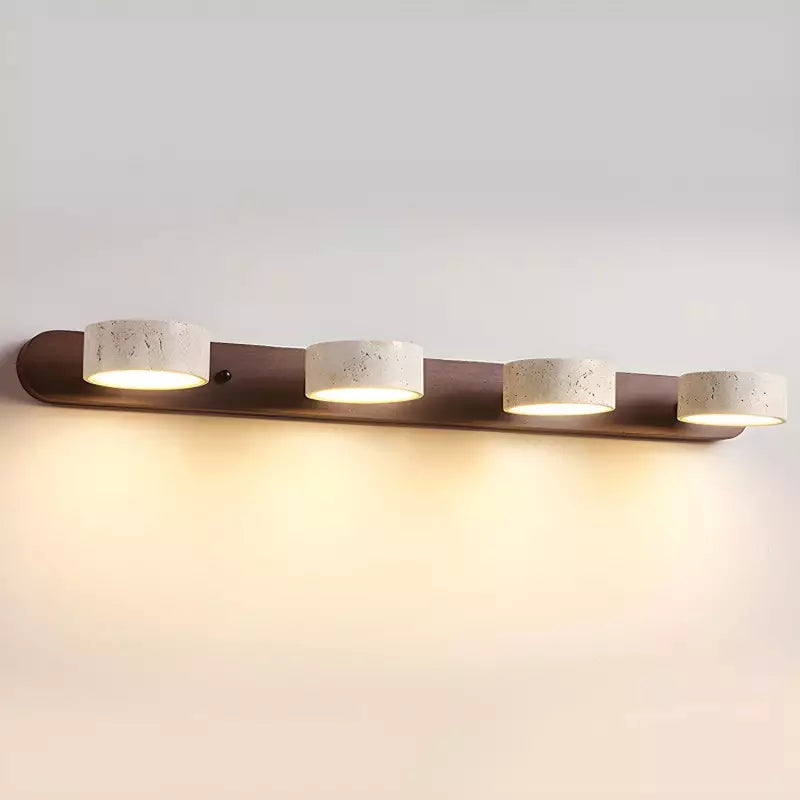 Travertine LED Mirror Wall Light
