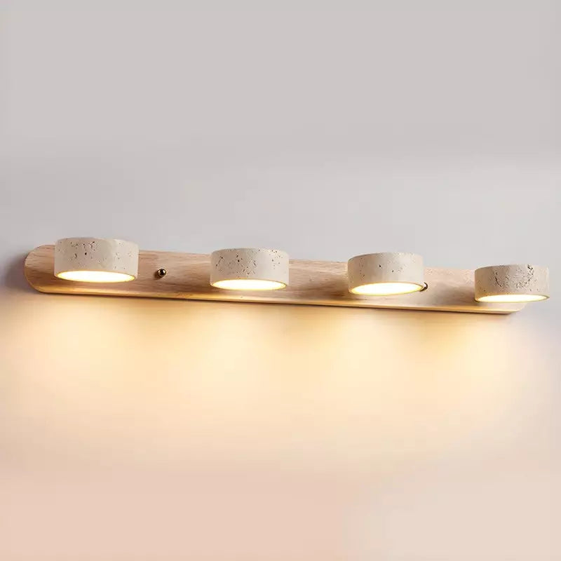 Travertine LED Mirror Wall Light