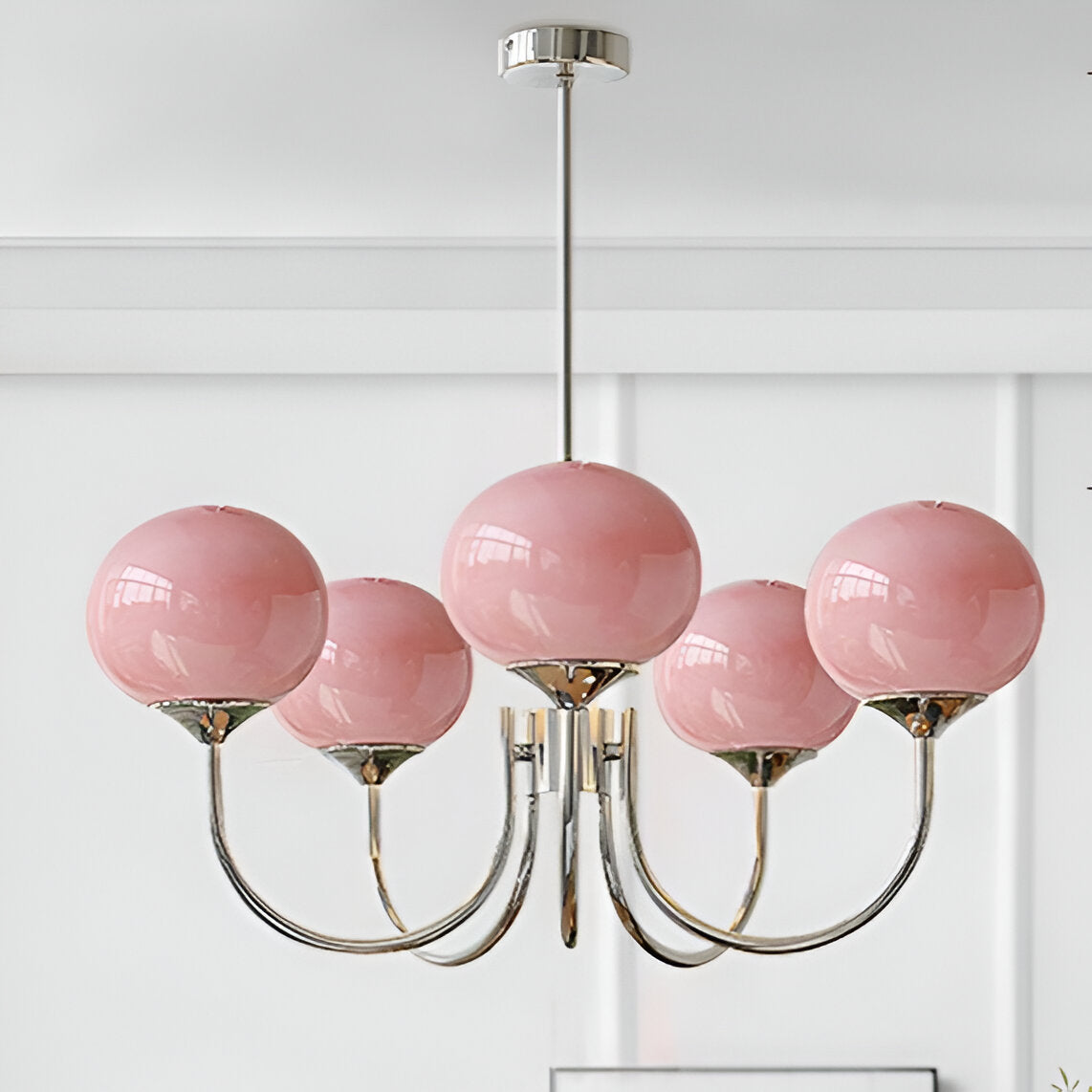 Marshmallow Modern Glass Chandelier