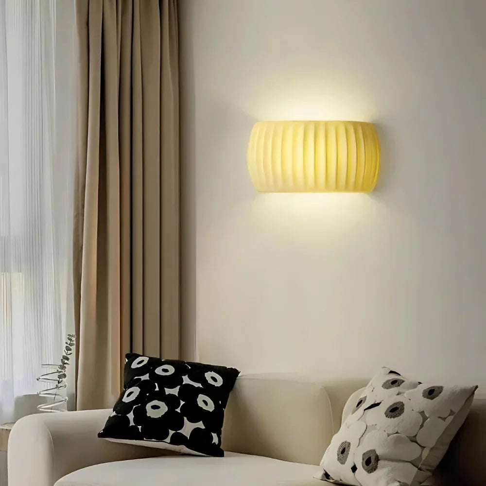 The Sun of Art Deco Resin Wall Light