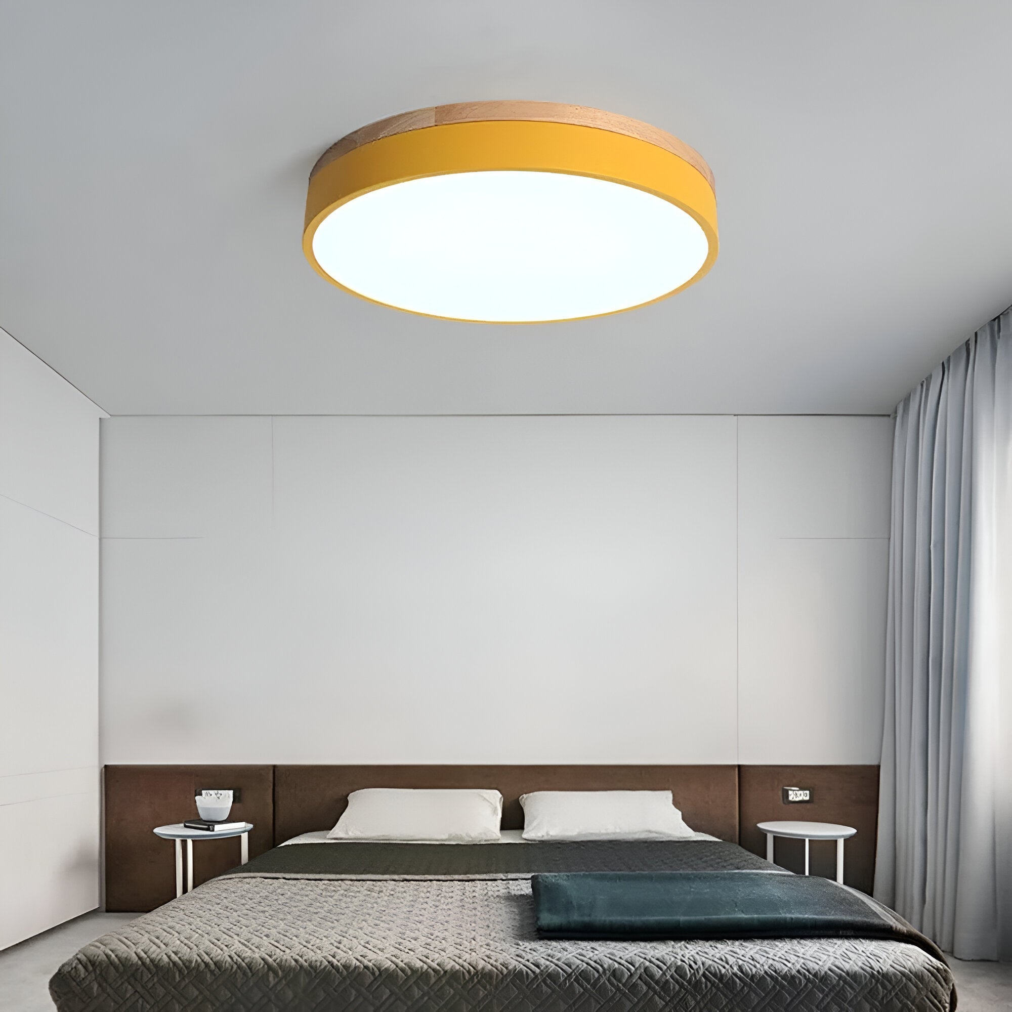 WOOD BAND CEILING LAMP
