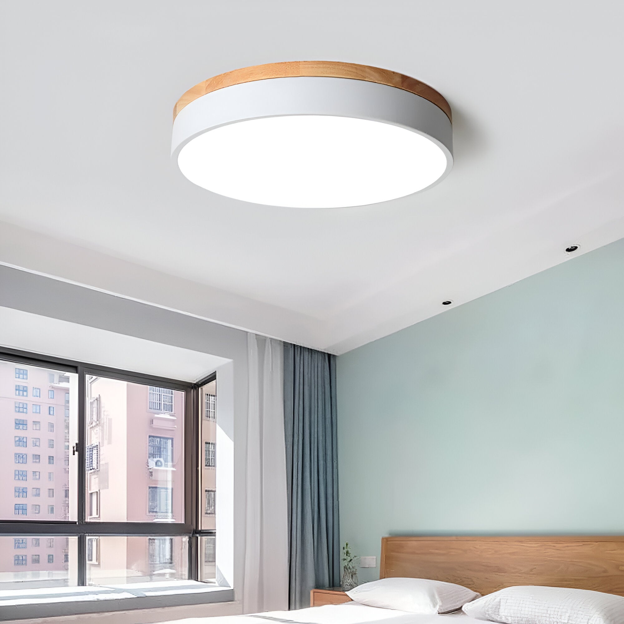 WOOD BAND CEILING LAMP