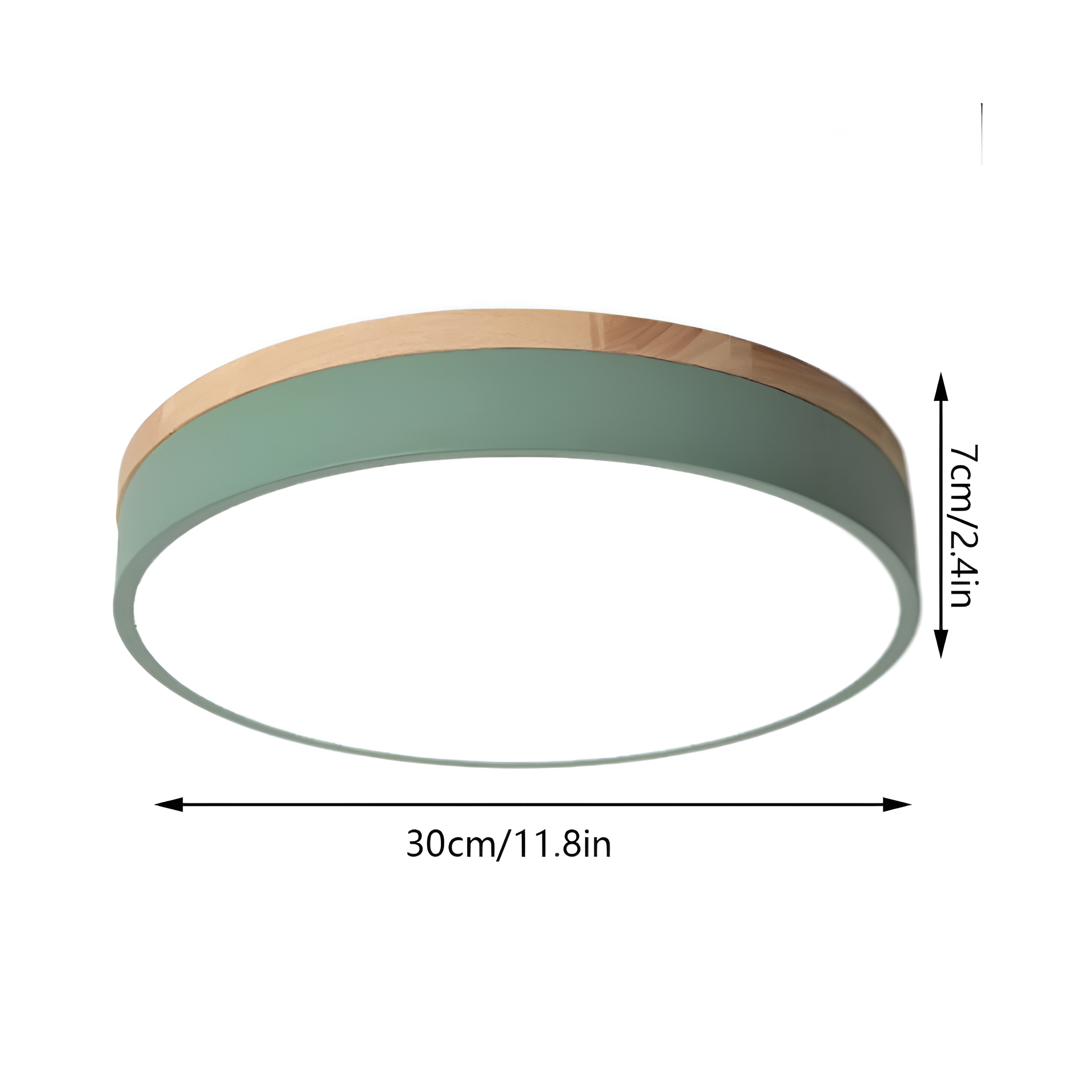 WOOD BAND CEILING LAMP